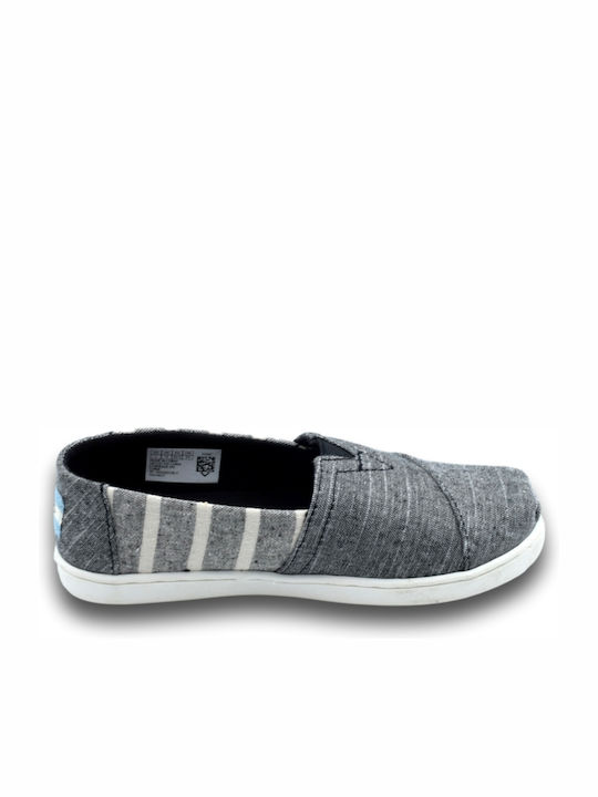 Παιδικές Εσπαντρίγιες Slip-On Μαύρες Alpargata Cabana Classic