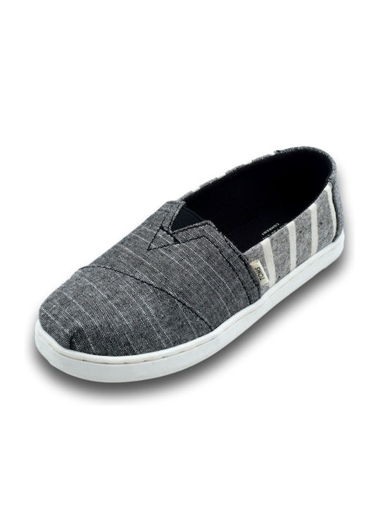 Παιδικές Εσπαντρίγιες Slip-On Μαύρες Alpargata Cabana Classic