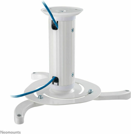 Newstar Suport Proiector tavan Beamer C80 cu Sarcină Maximă 15kg Alb