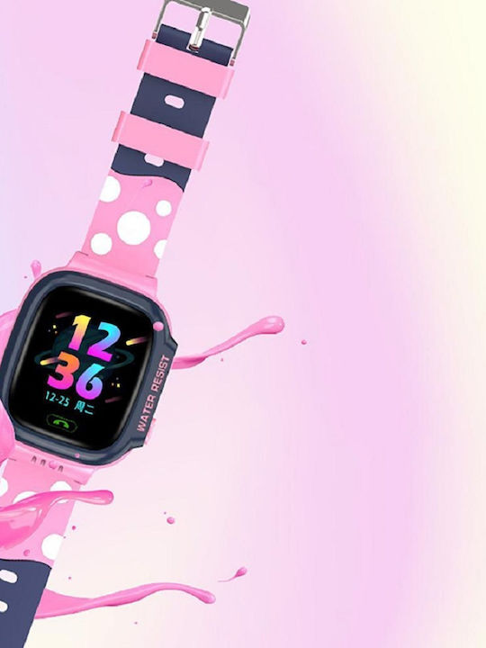 Παιδικό Smartwatch με GPS Ροζ