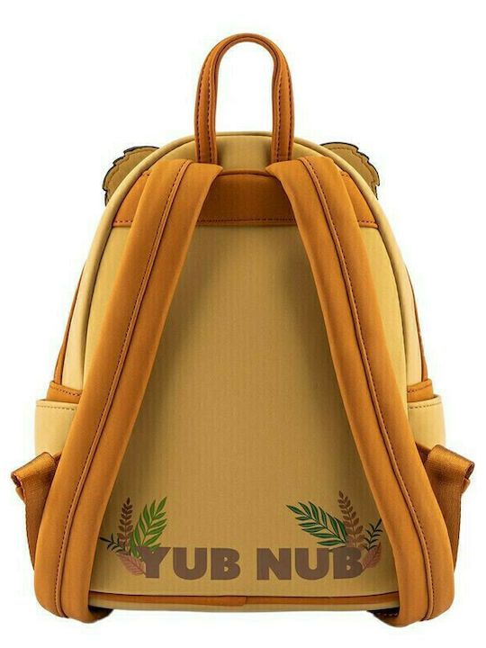 Loungefly Kids Bag Backpack Brown 22.5cmx11.25cmx25cmcm Star Wars Wicket Footsie Cosplay Mini