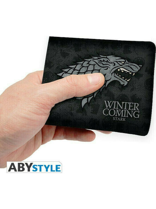 Abysse Stark Game Thrones Παιδικό Πορτοφόλι Μαύρο