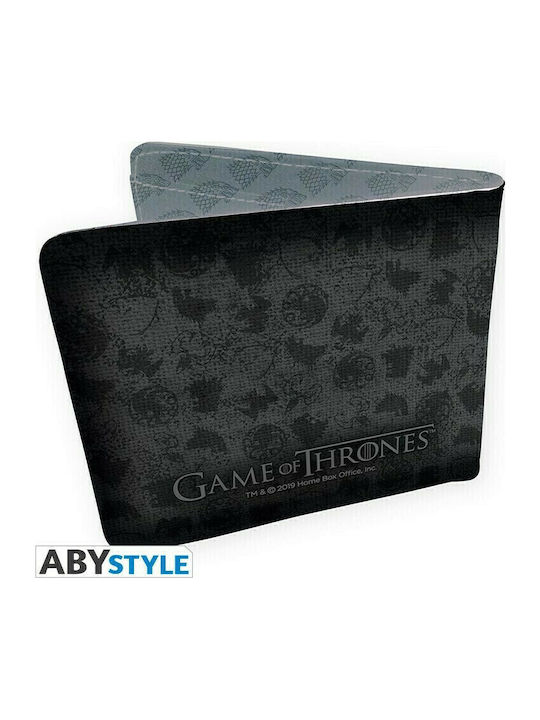 Abysse Stark Game Thrones Παιδικό Πορτοφόλι Μαύρο Abysse Stark Game Thrones Παιδικό Πορτοφόλι Μαύρο