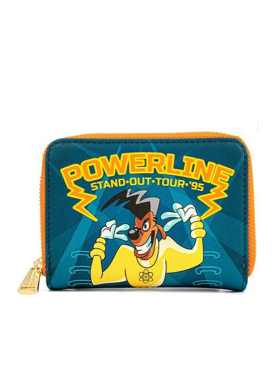 Loungefly Disney - Goofy Movie Kinder Geldbörse mit Reißverschluss Disney Goofy Movie Powerline All Access Pass Reißverschluss-Geldbörse