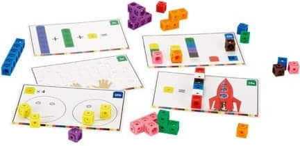 Learning Resources Mathlink Cubes Activity Set Εκπαιδευτικό Παιχνίδι Γνώσεων για 3+ Ετών