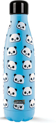 I-Total iDrink Graphics Panda Μπουκάλι Θερμός 0.50lt