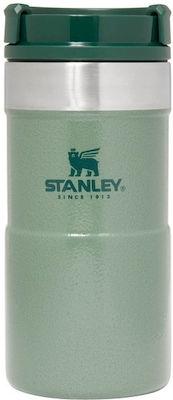 Stanley Classic Neverleak Travel Mug Sticlă Termos Oțel inoxidabil Verde 250ml 10-09856-006