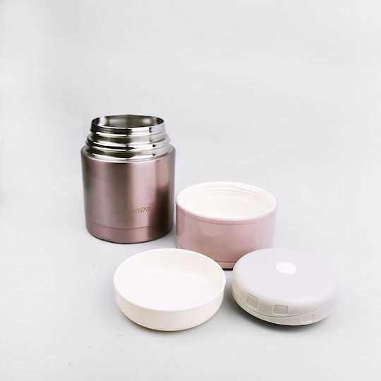 Maestro Inox Lunch Box Thermo Pink 600ml