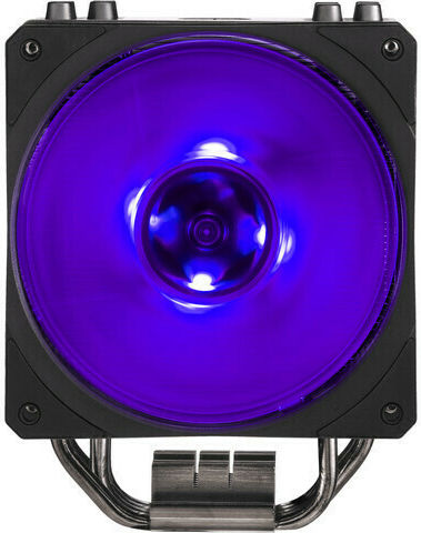 CoolerMaster Hyper 212 RGB Black Edition With LGA1700 (new Packaging) Ψύκτρα Επεξεργαστή για Socket AM4/1200/115x/1700