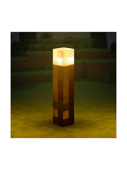 Paladone Kids Decorative Lamp Torch Yellow 6x6x28εκ.
