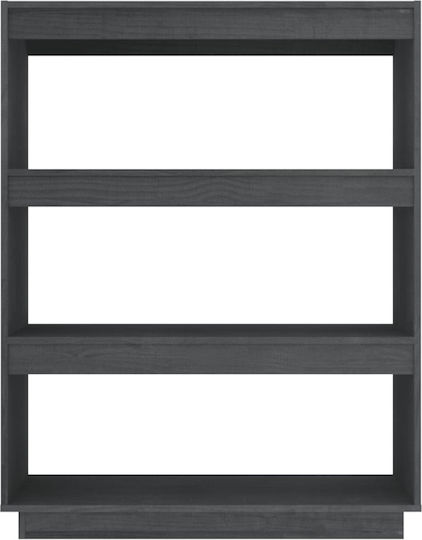 Bibliothek Grau 80x35x103cm