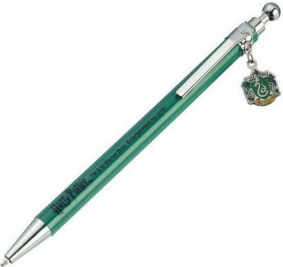 Harry Potter Slytherin Pen Ballpoint with Blue Ink Green