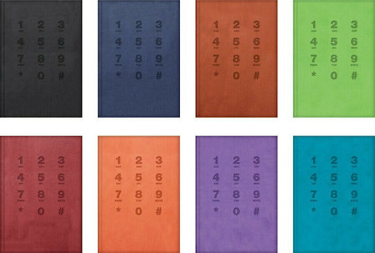 The Writing Fields Телефонен указател 14x20см (Различни цветове)