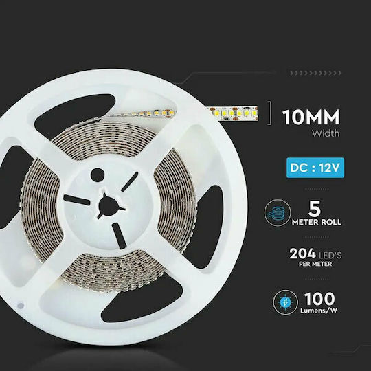 V-TAC LED-Streifen 12V Kaltweiß Licht 5m Typ SMD2835