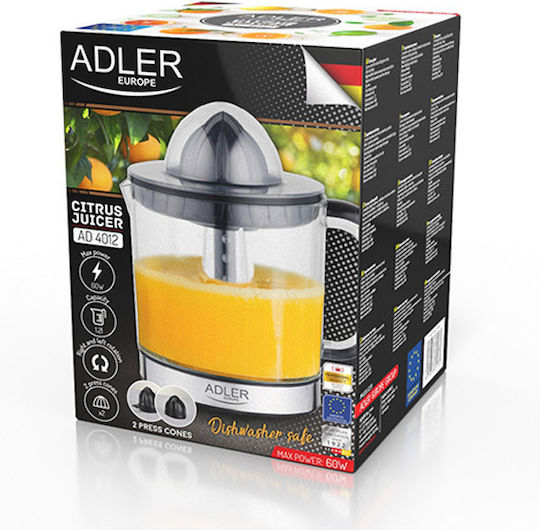Adler AD-4012 AD 4012 Storcător electric 60W cu capacitate 1.2lt Gri