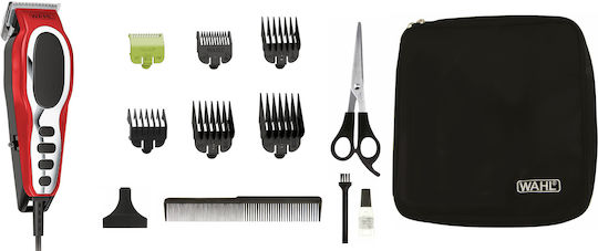 Wahl Professional Close Cut Pro Set Hair Clipper Electric Red 20105-0465