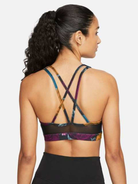 Nike Icon Clash Women's Sports Bra without Padding Floral Black