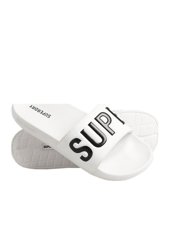 Men's Slides Optic / Black