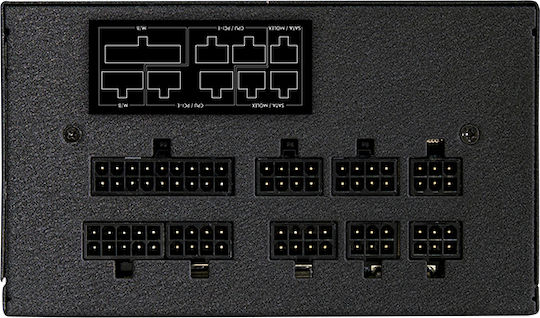 Chieftec SteelPower 750W Μαύρο Τροφοδοτικό Υπολογιστή Full Modular 80 Plus Bronze