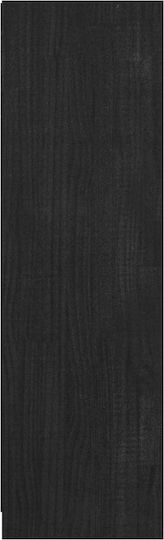 Bibliothek Schwarz 36x33x110cm
