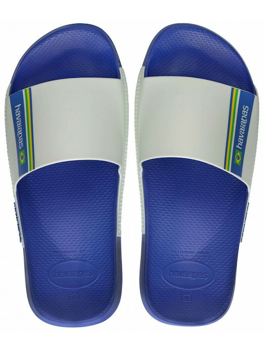 Brazil Men's Slides White