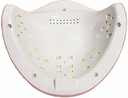 Foxy S5 Επαναφορτιζόμενο Φουρνάκι Νυχιών LED 48W Ροζ