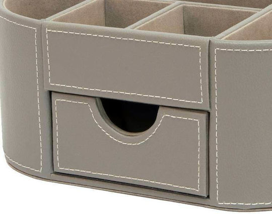Plastic Desk Organizer in Gray Color 1pcs 23x12.3x10cm