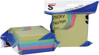 Skag Post-it Notes Pad Cube 400 Sheets Multicolour 7.5x7.5cm