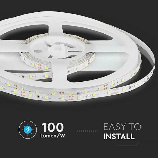 V-TAC LED Strip 12V Natural White Light 5m Type SMD3528