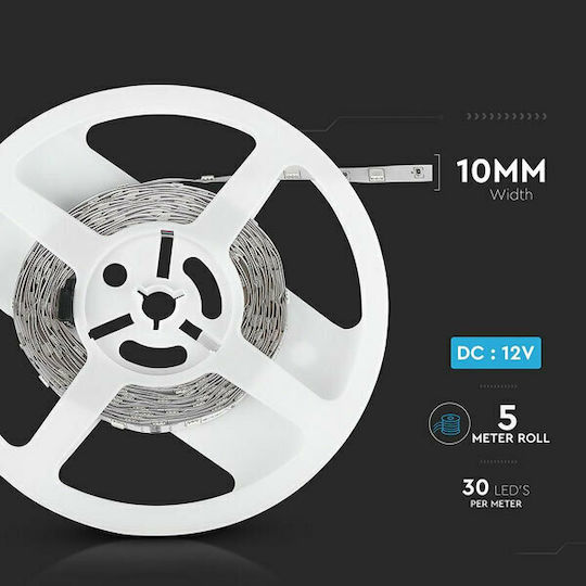 V-TAC Waterproof LED Strip 12V RGB Light 5m Type SMD5050