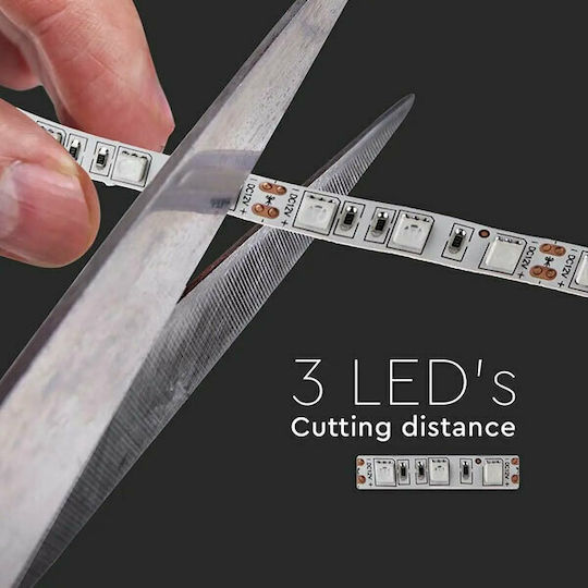 V-TAC Ταινία LED 12V Φυσικό Λευκό Φως 5m Τύπου SMD5050