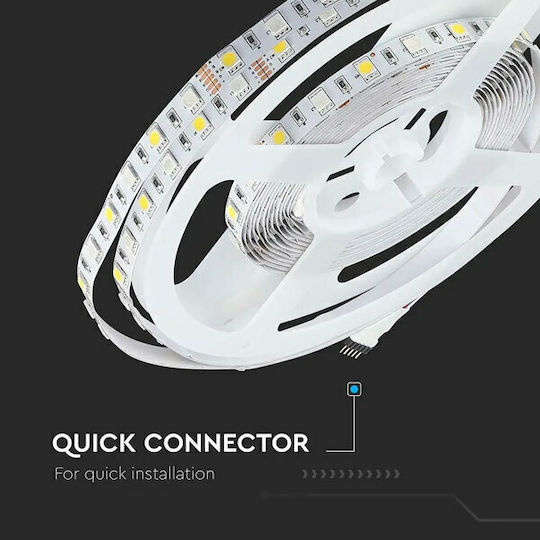 V-TAC Ταινία LED 12V RGBW Φως 5m Τύπου SMD5050
