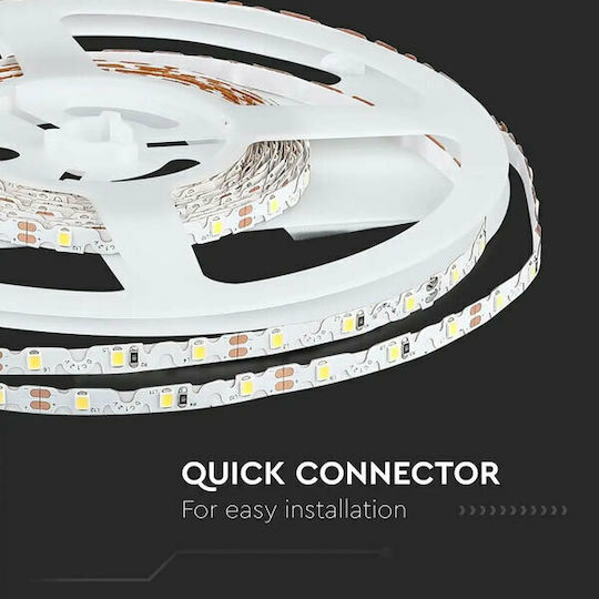 V-TAC Ταινία LED 12V Ψυχρό Λευκό Φως 5m Τύπου SMD2835