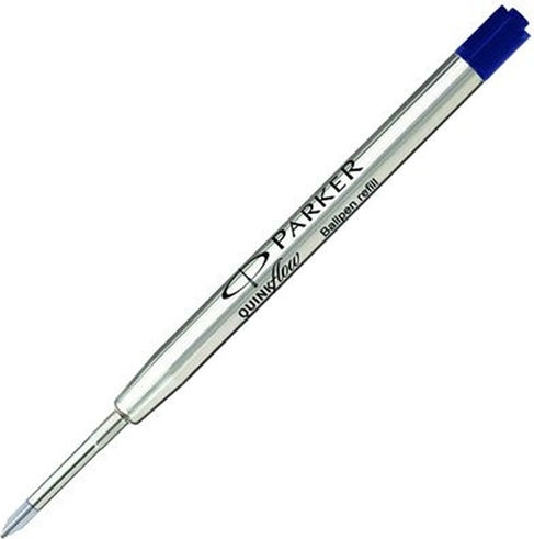 Parker Quinkflow Ανταλλακτικό Μελάνι για Στυλό Fine Μπλε
