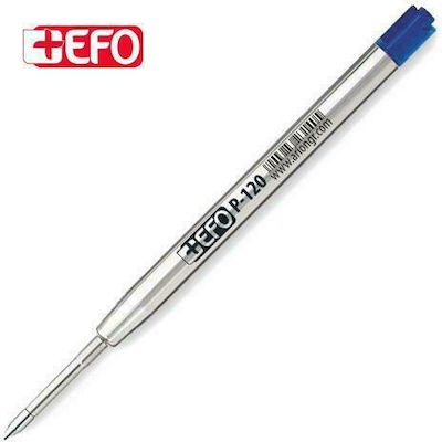 +Efo P-120 Replacement Ink for Ballpoint in Blue color Medium 1pcs