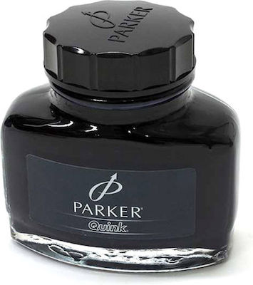 Parker Quink Ανταλλακτικό Μελάνι για Πένα σε Μαύρο χρώμα 57ml 57ml