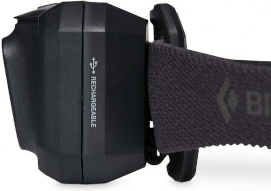 Black Diamond Επαναφορτιζόμενος Φακός Κεφαλής LED IP67 με Μέγιστη Φωτεινότητα 500lm Storm 500-R