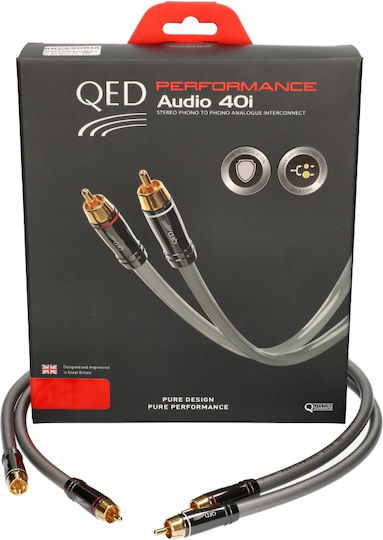 QED Performance Audio 40i Cable RCA male - RCA male 3m