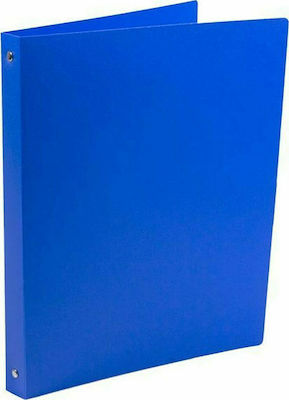 Salko Paper Clipboard with 2 Rings for Paper A4 Blue 1pcs