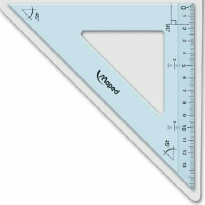 Maped Γεωμετρικό Τρίγωνο Πλαστικό Διάφανο 21cm