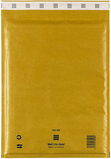 Sealed Air Envelope Bag Type with Bubble Wrap 1pcs in Yellow Color Mail Lite Gold