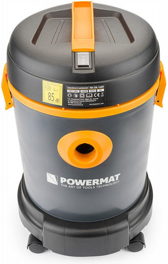 Powermat Aspirator Lichide / Solide 1600W Recipient 25lt