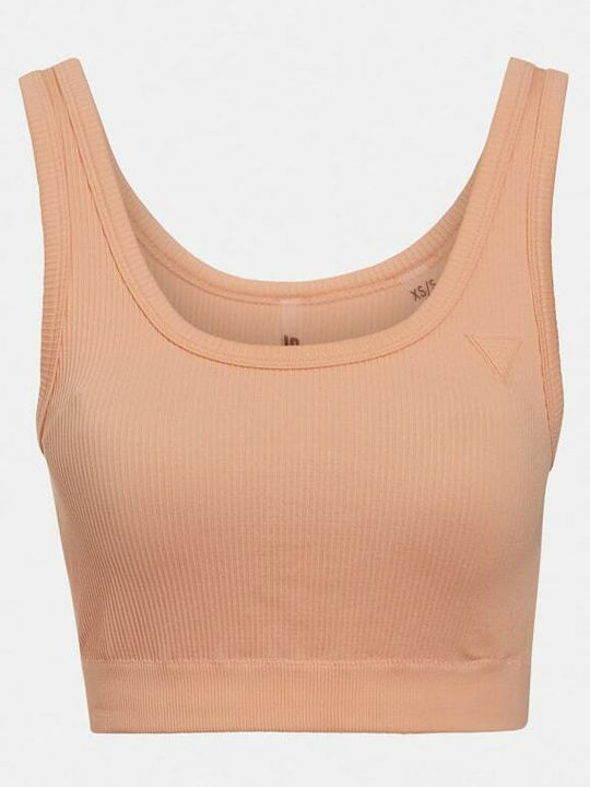 Women's Sports Bra without Padding Orange