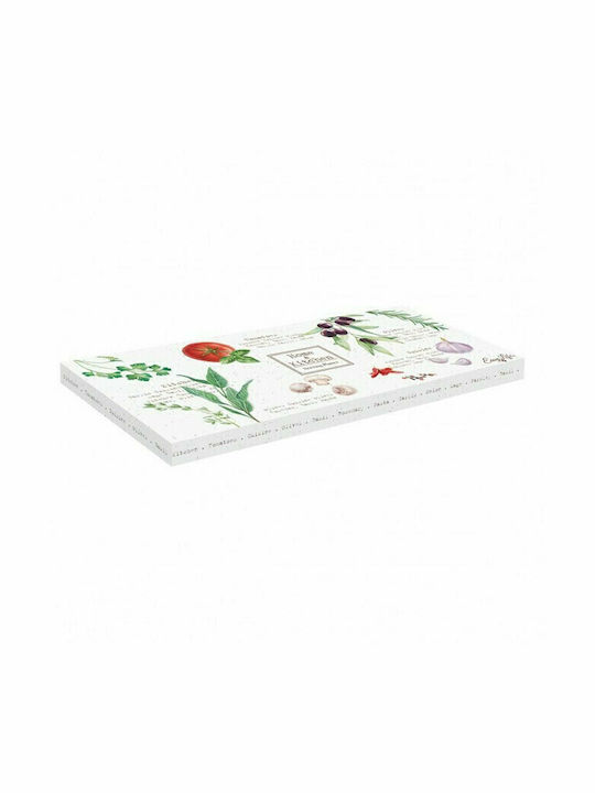 Marva Home Kitchen Πιατέλα Σερβιρίσματος Ορθογώνια από Πορσελάνη Πολύχρωμη 36x15.5εκ.