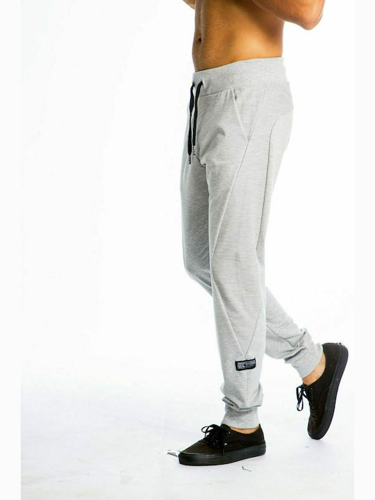 Paco & Co Men's Sweatpants with Rubber Gray