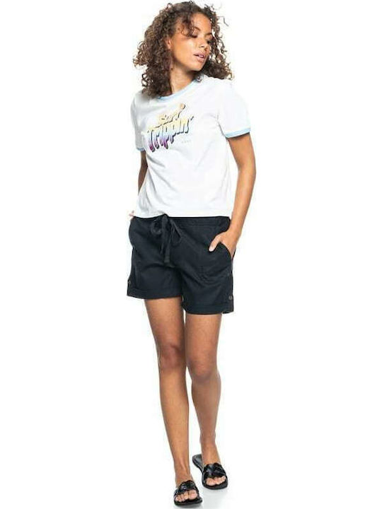 Life Is Sweeter Women's High-waisted Shorts Black