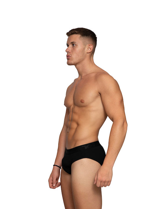 Ανδρικά Σλιπ Μαύρα 3Pack