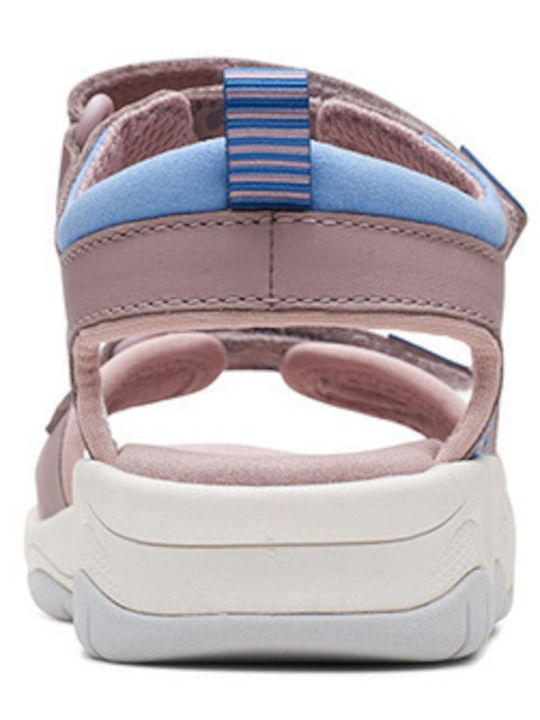 Kinder Sandalen Clowder Print K Rosa