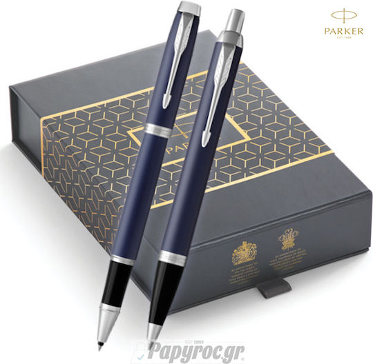 Parker IM Pen Set Rollerball Core Blue in a case (Μiscellaneous Designs) (in a paper cassette)