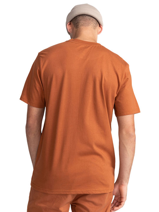 Element Seal Men's Short Sleeve T-shirt Brown